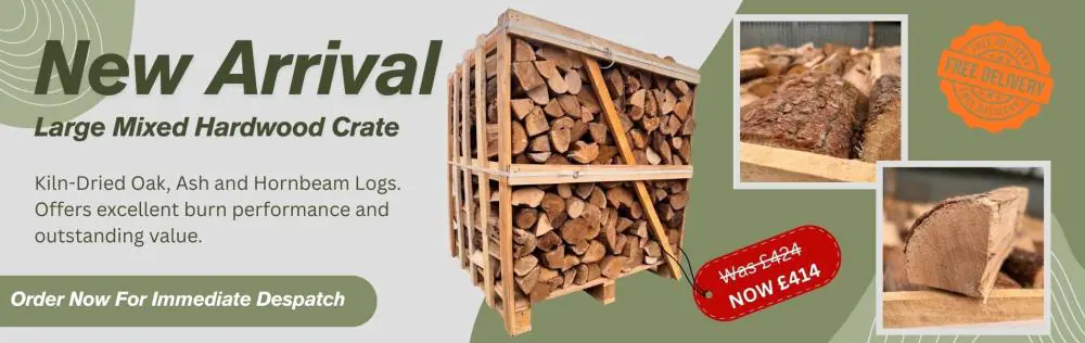 Crates of Firewood with Free Delivery