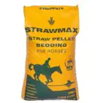 strawmax straw pellet bedding for horses