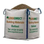 Ballast for cement, concrete and building