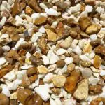 White/Gold Blend Gravel 16-20mm - 800kg Bulk Bag