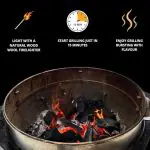 Birch Lumpwood Charcoal 10kg - Half Pallet 21 Bags