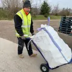 Kiln Dried Hardwood Logs in Two Barrow Bags