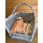 Medium open front handle basket