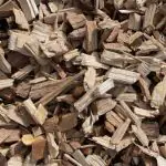 Hardwood chips for chicken runs