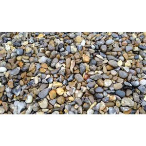 Lydd Pebbles 20mm Rounded - 800kg Bulk Bag