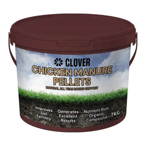 Clover Chicken manure Pellets 7KG Tub
