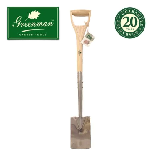 Greenman Stainless Steel Garden Border Spade