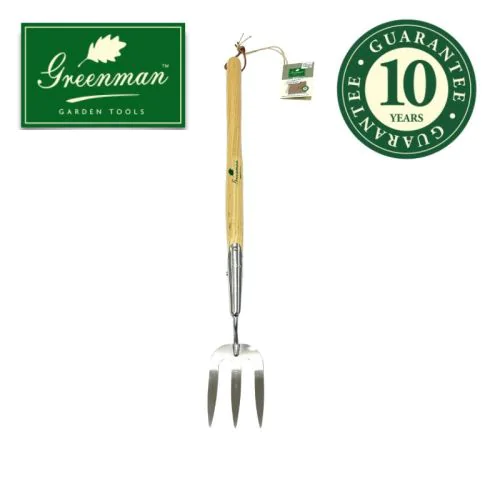 Greenman mid handled weeding fork