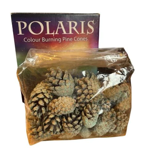 Polaris colour pine cones
