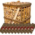 Large Crate of Birch Logs and 10 packs of Warma Heat Logs