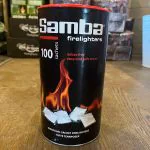 Samba Firestarters Firelighters Odourless Oven Stove Fireplace BBQ Pack 100