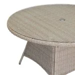 Rattan garden furniture table