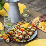 Barbecue kebab skewers