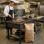 Restaurant grade charcoal