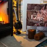 Coffee Husk Heat Logs - 12 Logs per Pack