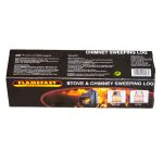Flamefast chimney sweeping log
