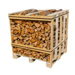 crate of alder logs