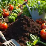 Manure compost