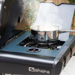 Gas 4 burner barbecue