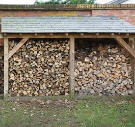 How to store kiln dried firewood