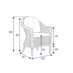 Albert Bistro Garden Set 