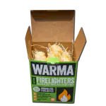 Eco Wood Wool Firelighters box and contents