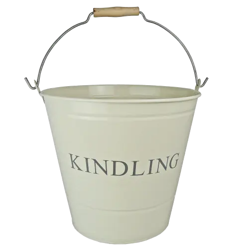 Kindling Bucket - cream