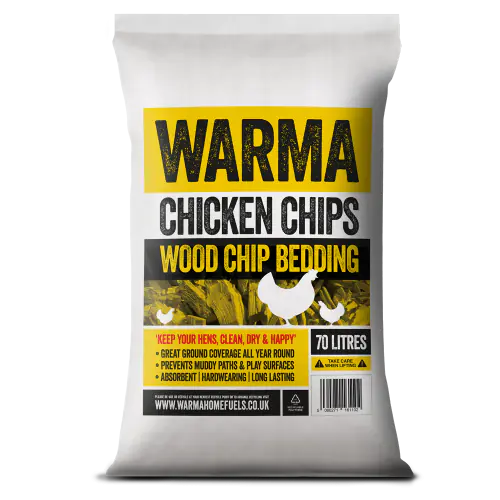 Hardwood Chips for Chickens
