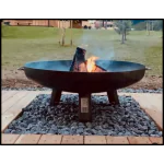 HEAVY DUTY  STURDY STEEL FIREPIT 60cm
