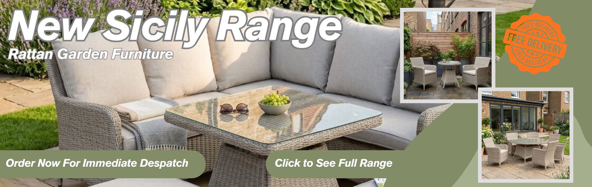 NEW Sicily Garden Furniture